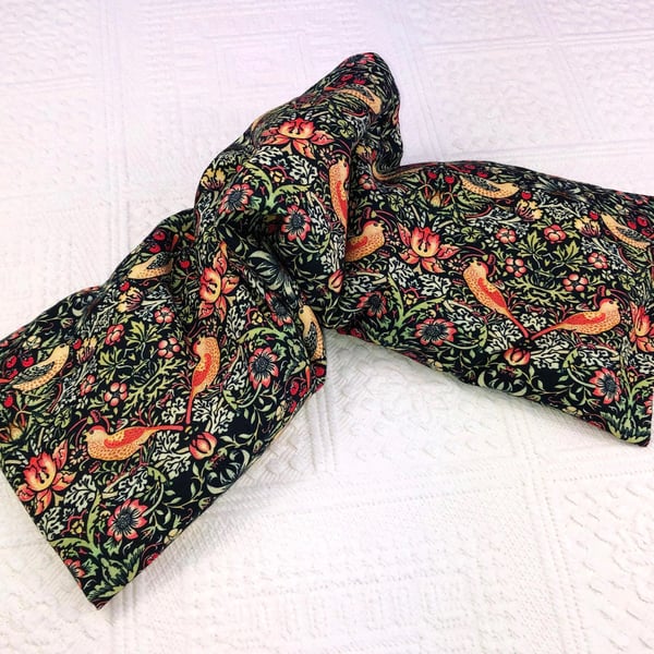 Wheat Bag 50cm Strawberry Thief Cotton fabric microwaveable