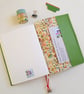Green Leather Planner or Journal, A5 perfect for a Stationery Lover or Journaler - Image 3