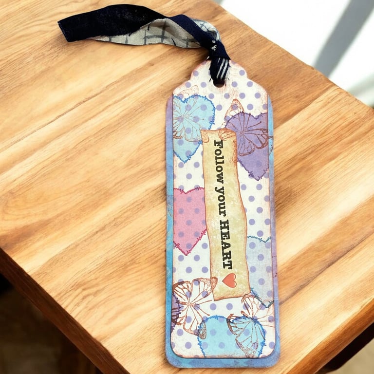 Follow Your Heart – Inspirational Bookmark