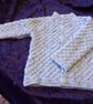 18 inch Blue Round Neck Cardigan - Image 1