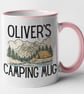 Personalised Name CAMPING Mug Camping Mug Gift - Image 2