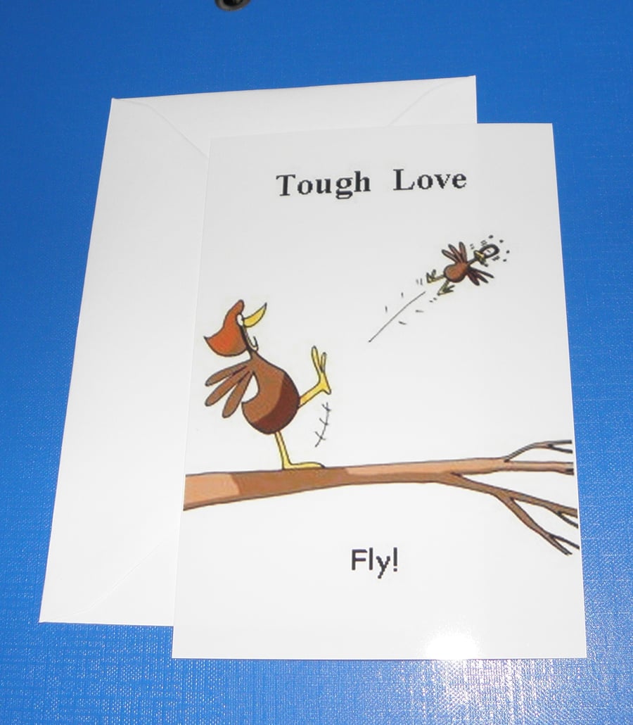 Tough Love Parenting Card