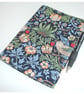 Book Cover A5 Notebook With Pen Holder William Morris The Strawberry Thief Birds