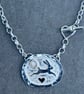 Silver Hare and Moonstone Necklace  - Image 6