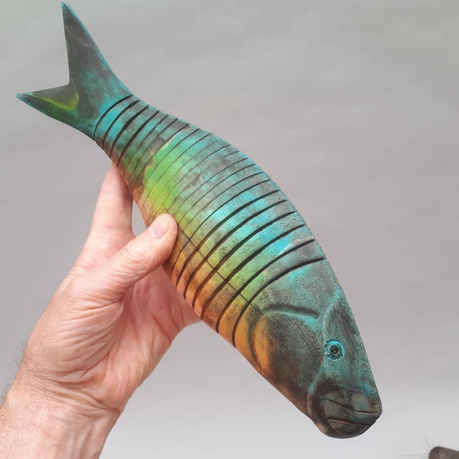 Articulating fish Folksy