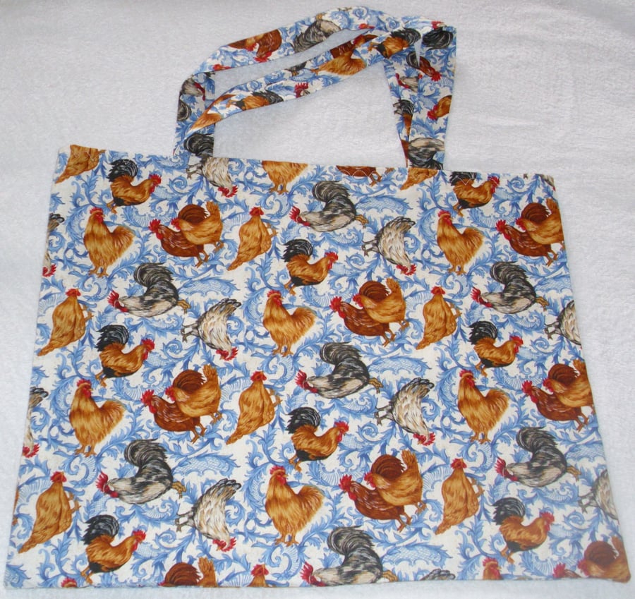French Hens shopping bag 