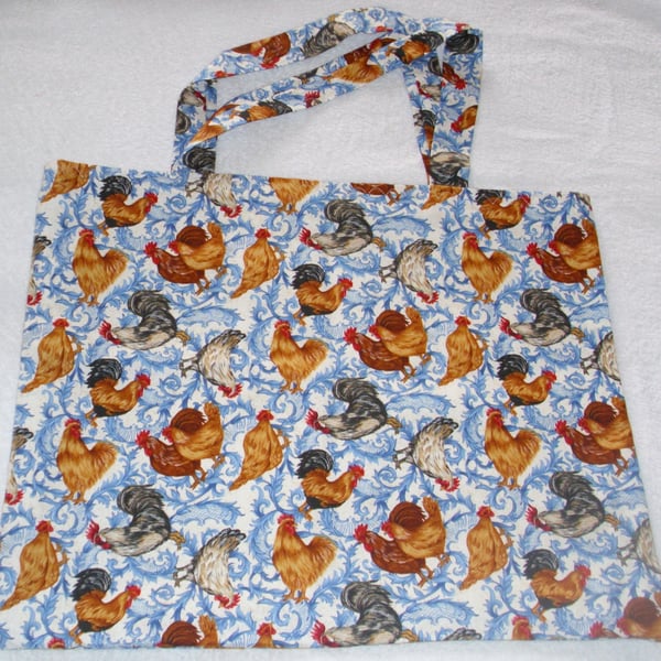 French Hens shopping bag 