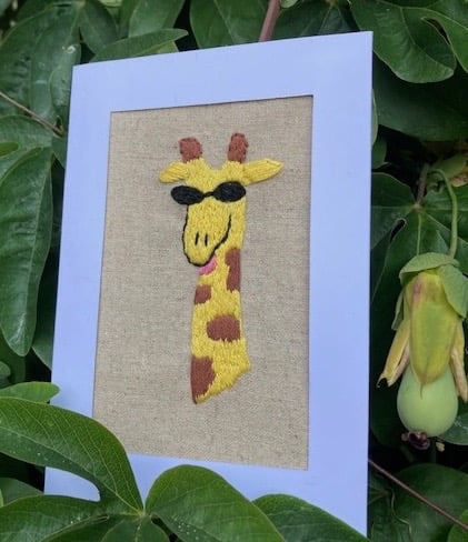 Giraffe card