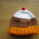 Cup cake Hat knitting pattern