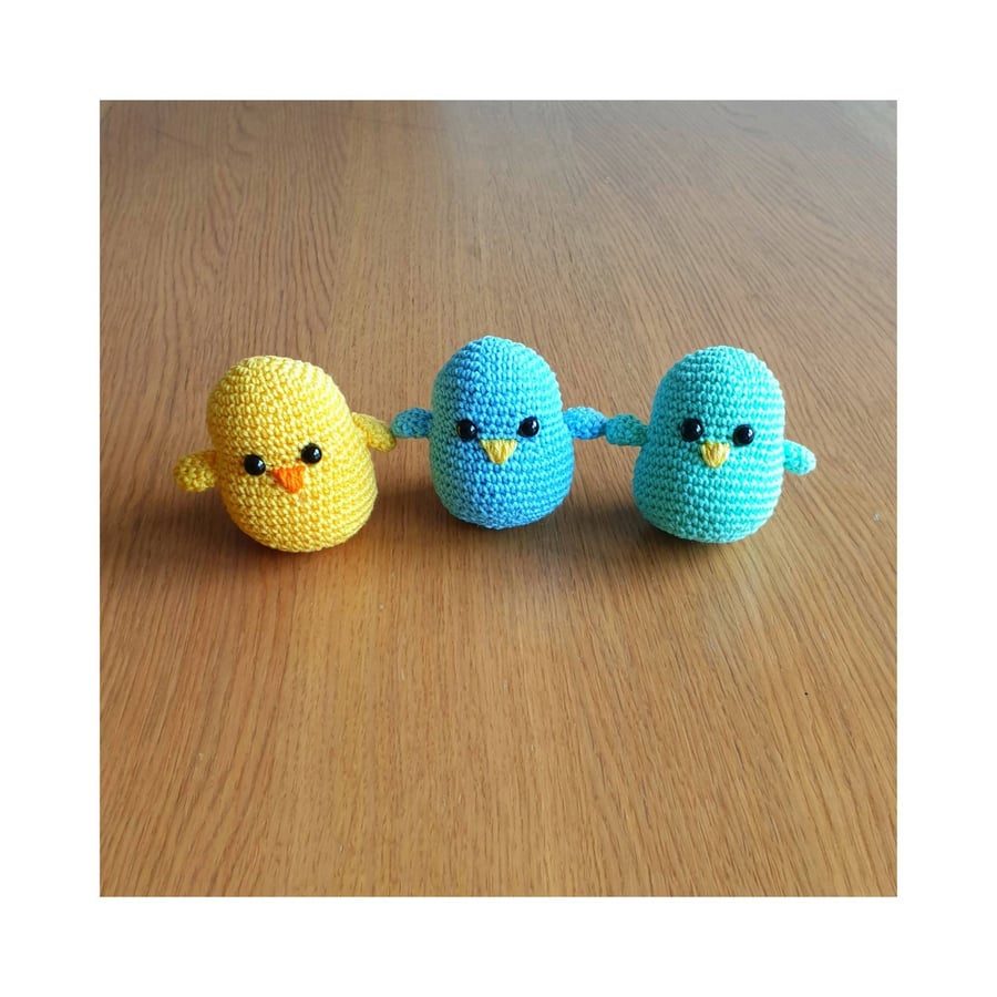 Crochet bird soft toyplush