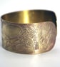 Brass magpie Cuff - medium size - Image 2