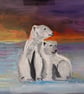 Polar Bears Fine Art Print 