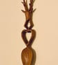 Stag Celtic Love Spoon - Image 1