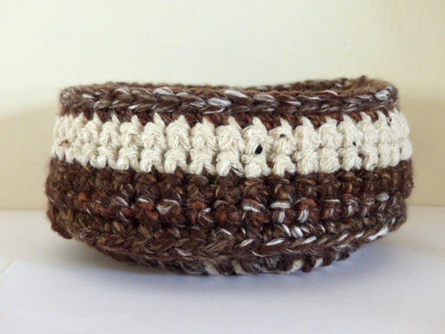 Sale - Crocheted Bowl