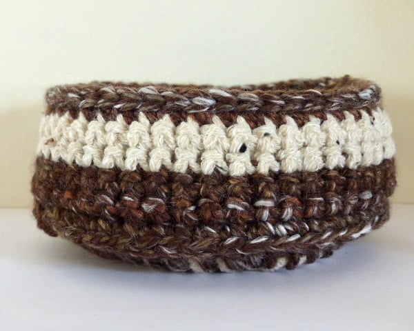 Seconds Sunday - Crocheted Bowl