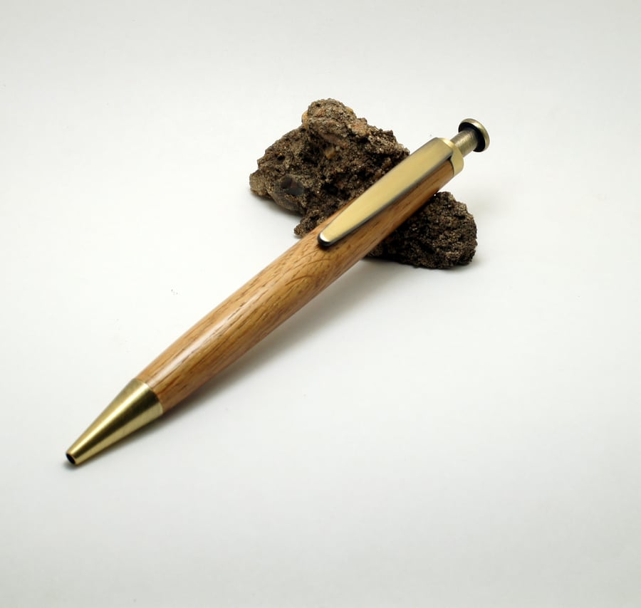 Click Pen Dressed in English oak