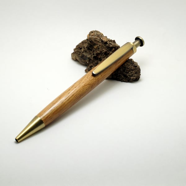 Click Pen Dressed in English oak