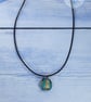 Gorgeous Dichroic fused glass pendent - Image 2