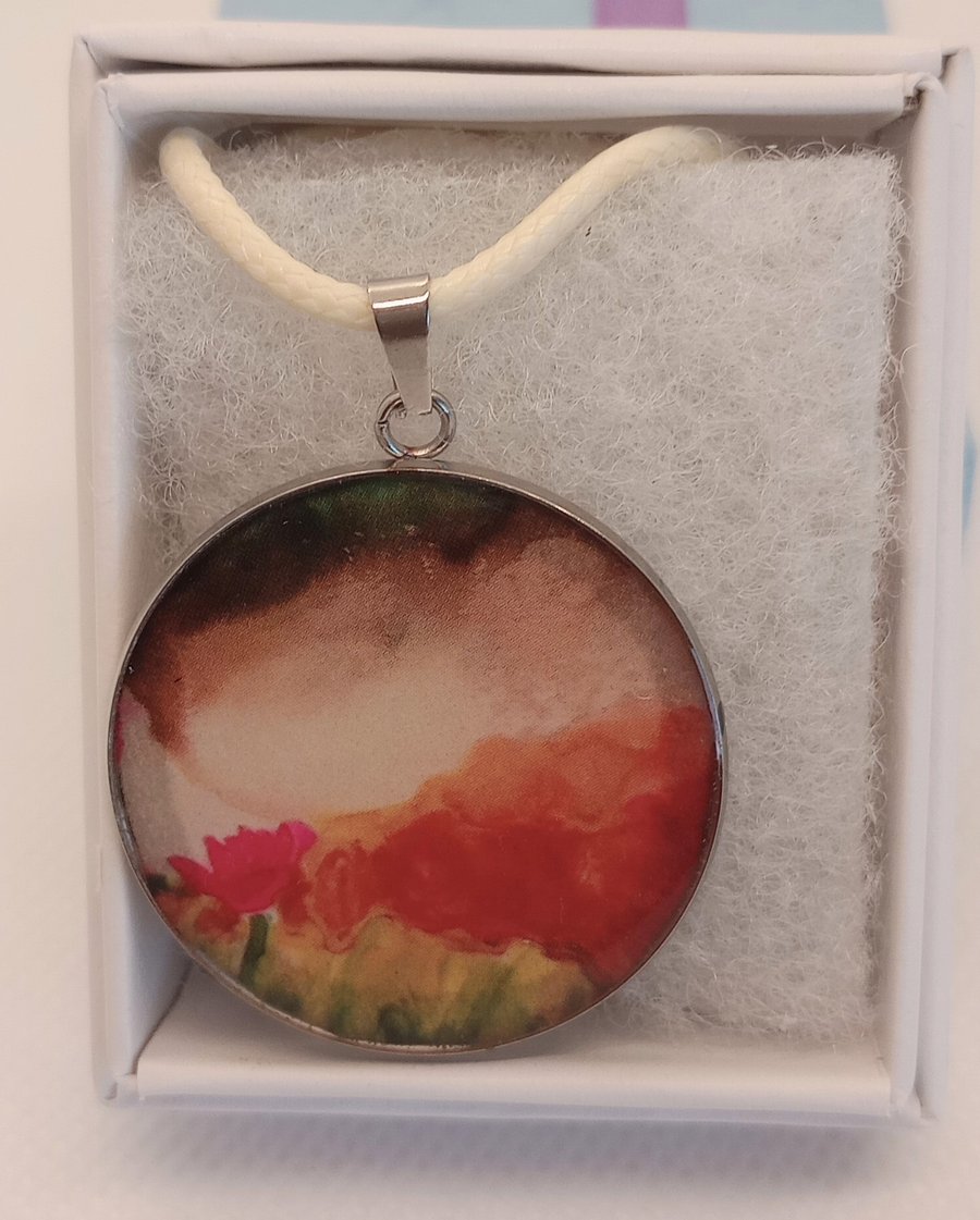 Resin pendant 