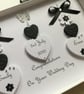 Personalised Handmade Wedding Card Gift Box Keepsake Engagement Any Anniversary