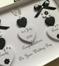 Personalised Handmade Wedding Card Gift Box Keepsake Engagement Any Anniversary - Image 1