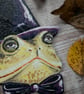 Wooden toad hanging decoration, double sided.  - Image 5