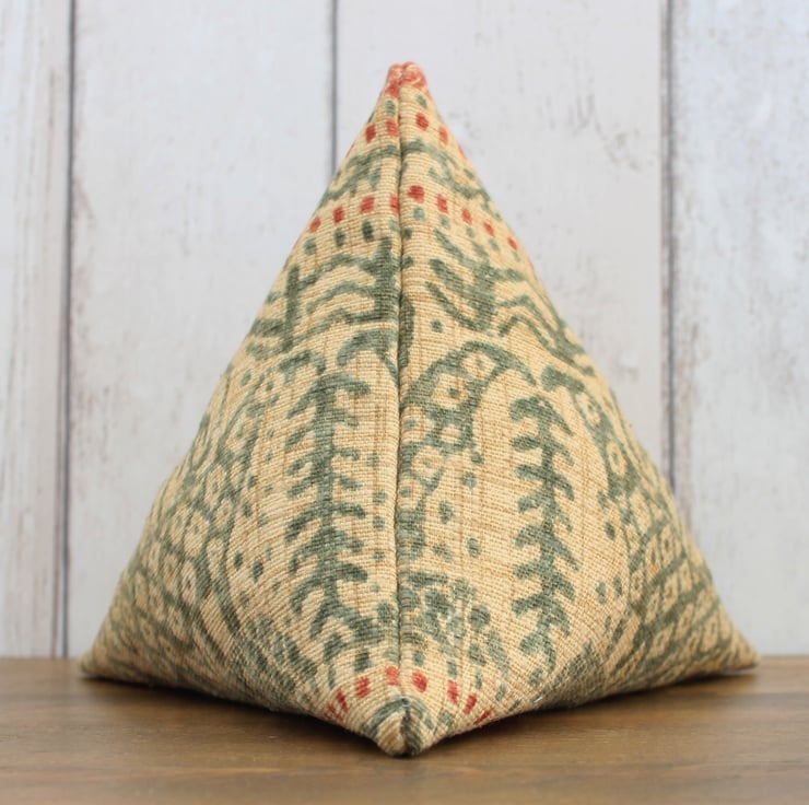 Tribal Batumi Print Triangular Pyramid Door Stop Folksy
