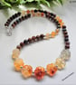 Designer Carnelian & Pietersite Necklace - Image 4