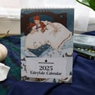 2025 Illustrated Fairytale Desk Calendar