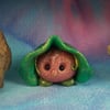 Summer Special  Original Squat BerryHead Gnome 'Frannie' OOAK Sculpt Ann Galvin