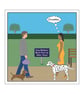 Dog Walkers Postcard - Image 1