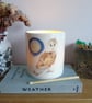 Barn owl and full moon candle holder - Image 7