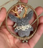 Miniature Jackalope Hoop Art Hanger - Image 4