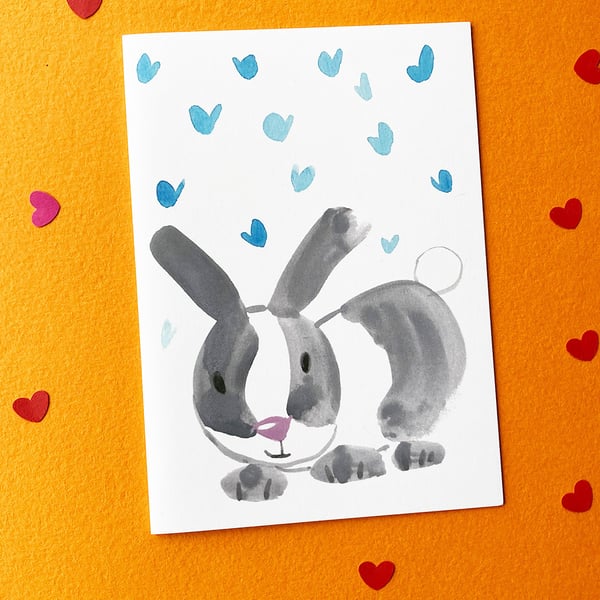 Baby Rabbit Card by Jo Brown
