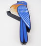 Western bluebird door topper, miniature North American bird ornament, blue bird. - Image 6