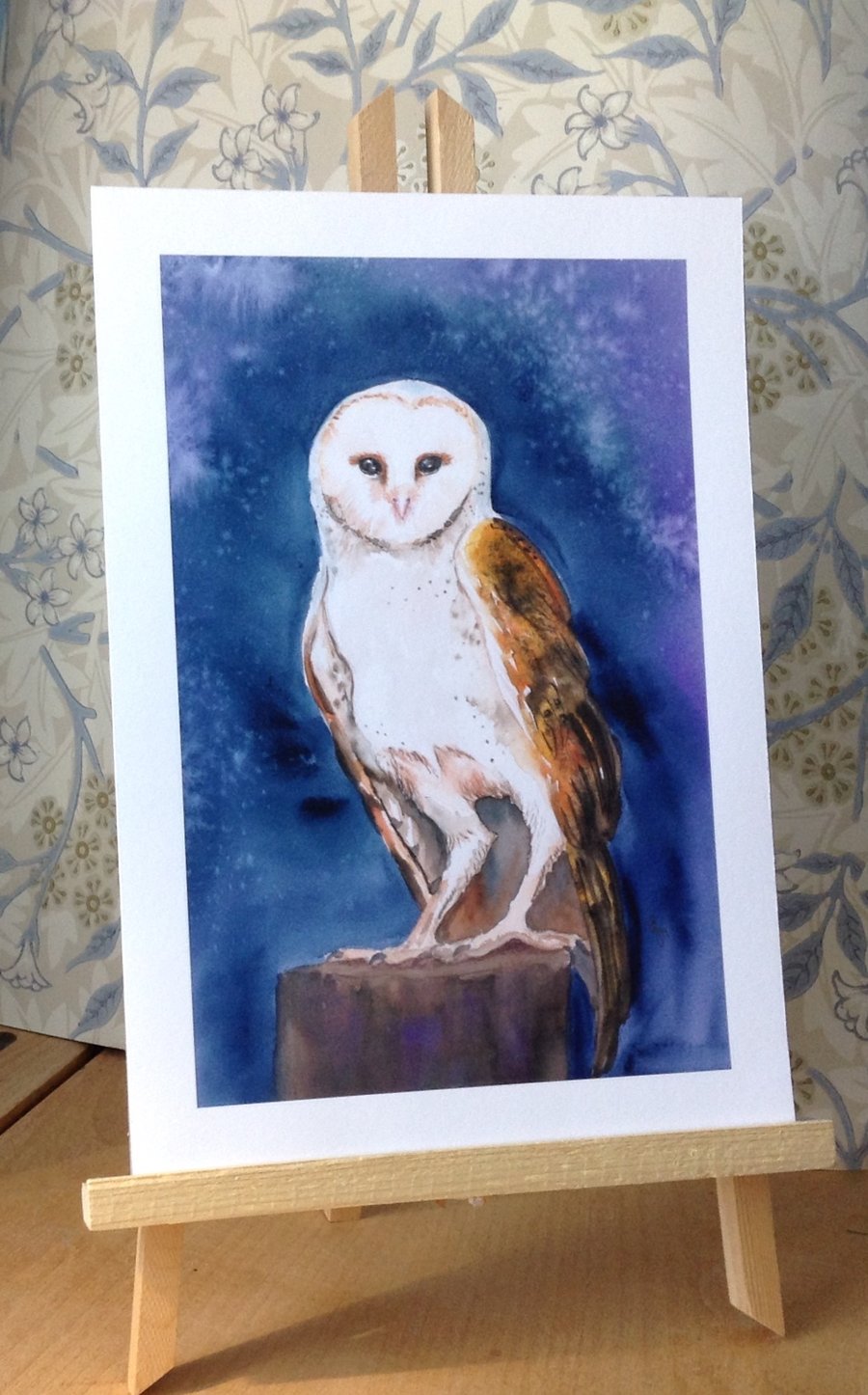 “Twilight Owl" giclee print