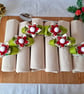 Set of six Christmas napkin rings and holders. - Image 7