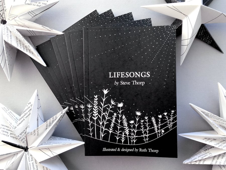 Lifesongs by Steve Thorp and Ruth Thorp. Poetry book.