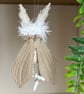 Spun Cotton Winter Moth Art Doll Taupe - Image 3