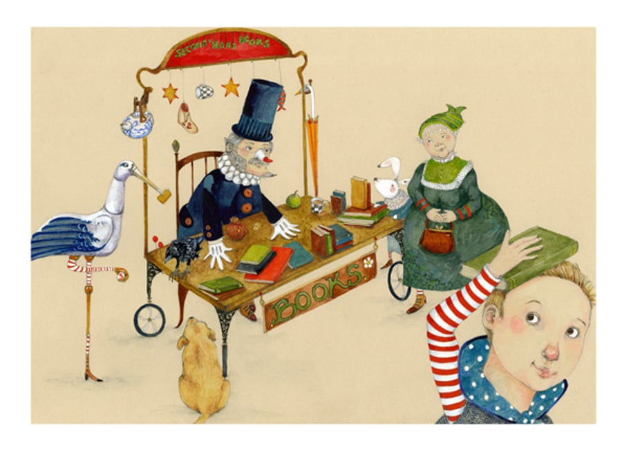 The Book Thief A4 8x11 inch Giclee print