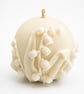 Floral Sculptural Candle - Lily Botanical Decorative Candle - Image 3