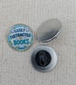 Easily Distracted by Books - Book Lover Themed Pin - Large Resin Topped Pin - Image 2