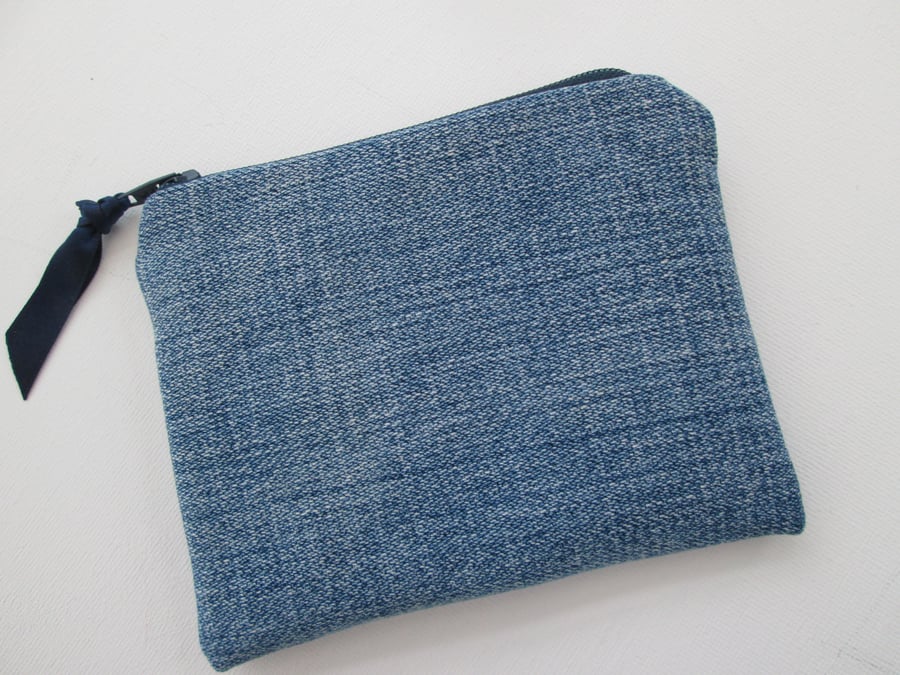 SALE Denim    Coin Purse