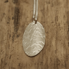 Oval Patterned Necklace