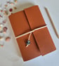 Seaside Journal with shells, crab, starfish, great nature Journal or Sketchbook - Image 3