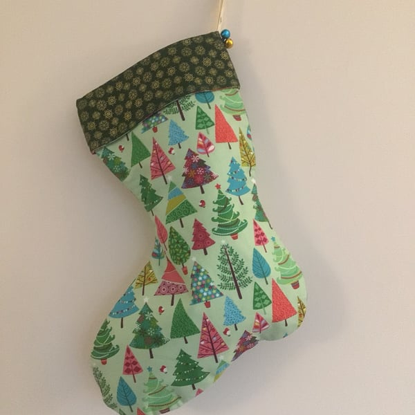 Handmade Christmas stocking 