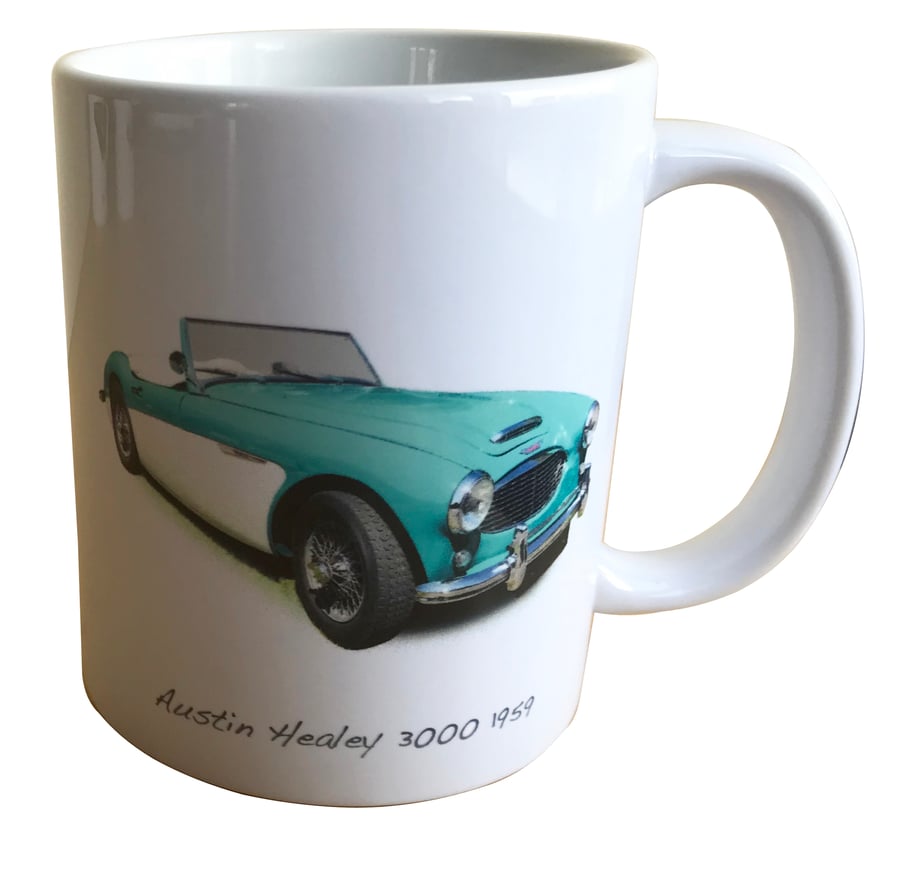 Austin Healey 3000 1959 - 11oz Ceramic Mug for the Enthusiast