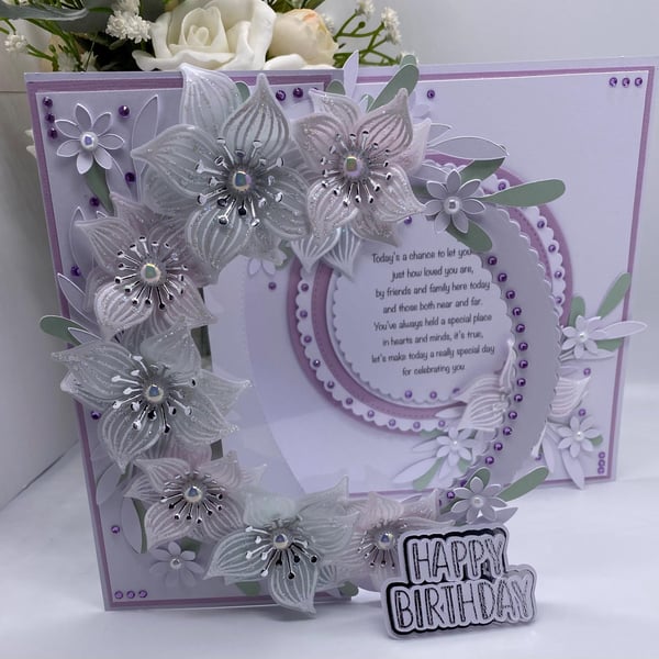 NEW Personalised - Luxury Birthday card boxed