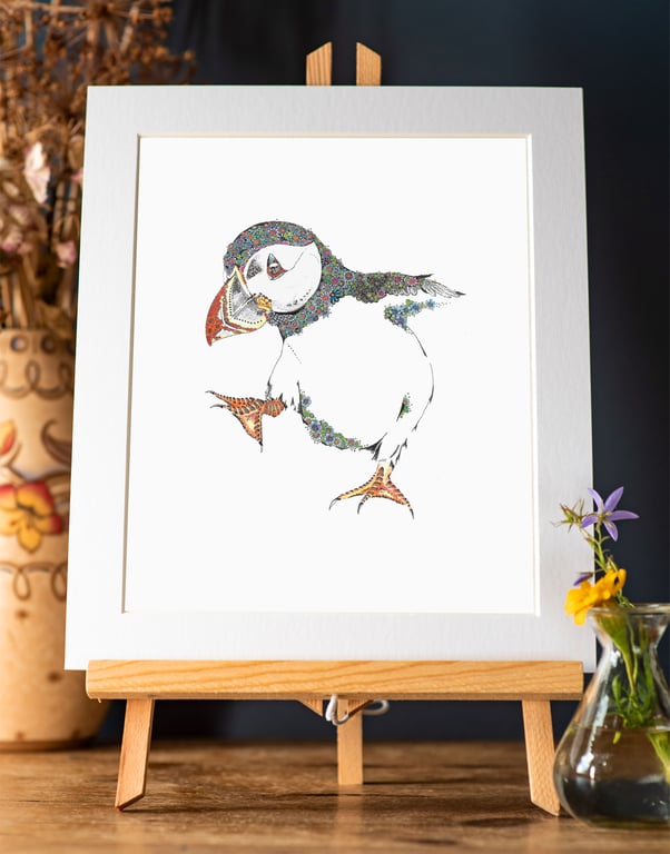 Puffin Art Print 
