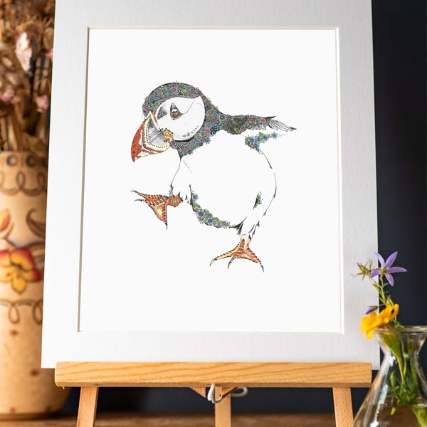 Puffin Art Print 